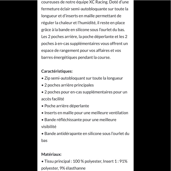 NWT Scott cycling biking jersey XS - Picture 8 of 8